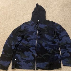 Zadig&voltaire mens wool/cashmere hoodie